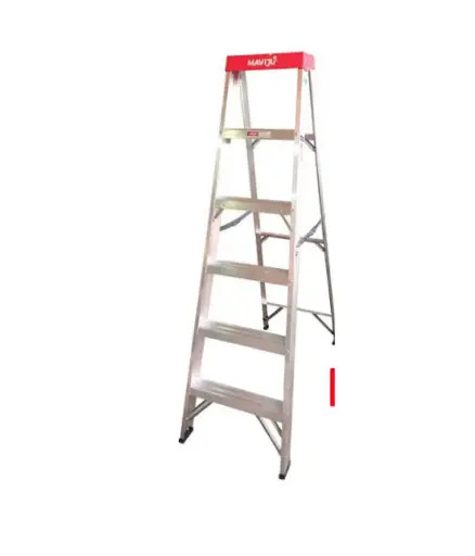 [FF.ESC.0009] Escalera de tijera de ALUMINO 5 escalones 1.52mtr MAVIJU