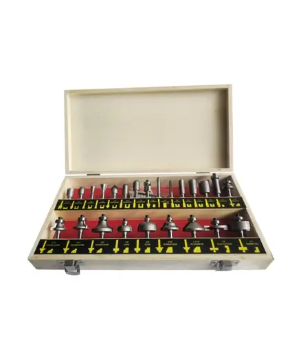 [FF.FRE.0009] Fresa jgo p/tupy (24pzs) eje 1/4 CENTURY