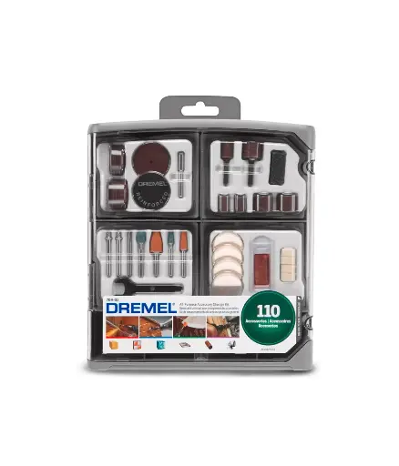 [FF.KIT.0005] KIT de accesorios p/rectific. (110pzs) DREMEL 709-RW2