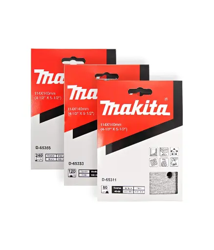 [FF.LIJ.0019] Lija makita 4 1/2" x 9" A-14168 #120