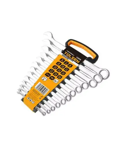 [FF.LLAV.0118] Llave de corona juego (12 Pzas) 6-22mm TOLSEN 15888