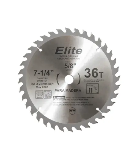 [FF.SICI.0004] Sierra circular p/aluminio 7-1/4" 80T (SC0780A) ELITE