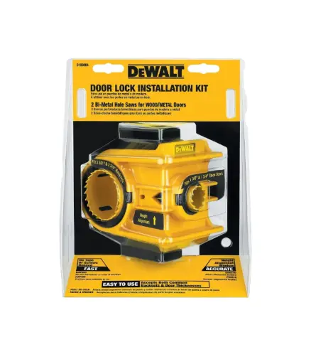[FF.SICO.0004] Sierra copa jgo 4 pzs p/cerradura (2 3/8 - 1 3/8) D180004 DEWALT