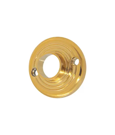 [FF.SOP.0008] Soporte plafon dorado 1/2 p/tubo cortina (par) cerrado