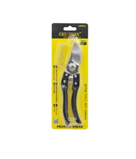 [FF.TIJ.0014] Tijera para podar 8" SK5 0580028 CROWNMAN