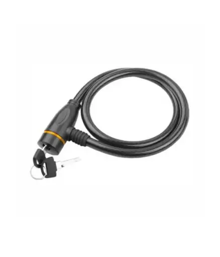[FF.VAR.0023] Cable de seguridad p/bicicleta 12X800MM TOLSEN 55170
