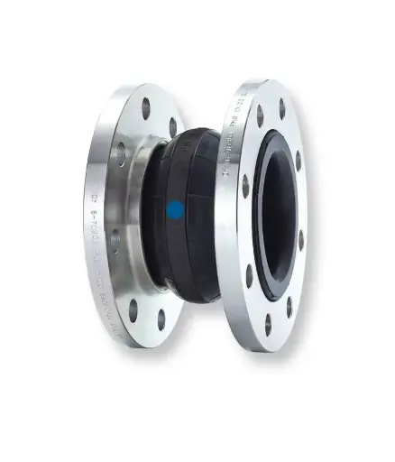 [FF.VAR.0036] Junta expansion 4" bridada con caucho, logitud de 6" (8 huecos)