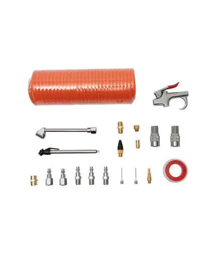 [FIAI.JGO.0002] Juego de accesorios p/compresor 18pzs KAYSER