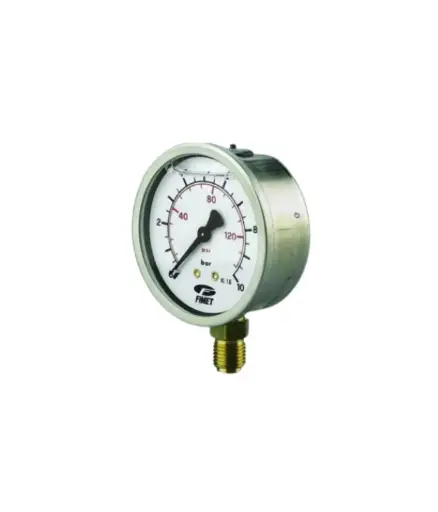 [FIAI.MAN.0009] Manometro 140 BAR  1/4" glycerina SPRINKLER