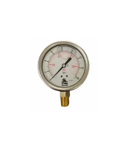 [FIAI.MAN.0014] Manometro 16 BAR  1/4" glycerina SPRINKLER