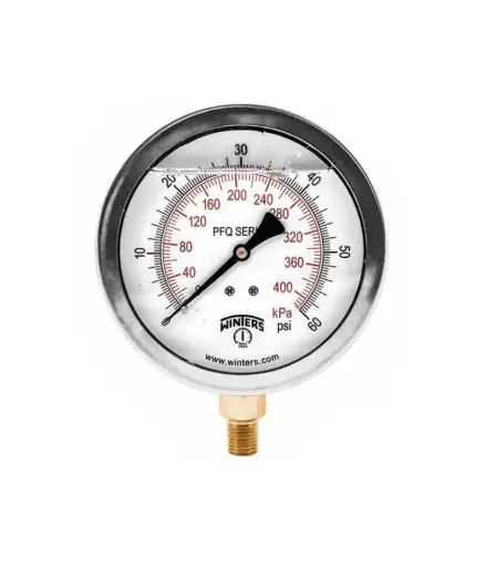 [FIAI.MAN.0038] Manometro 60 PSI 1/4 glycerina WINTERS