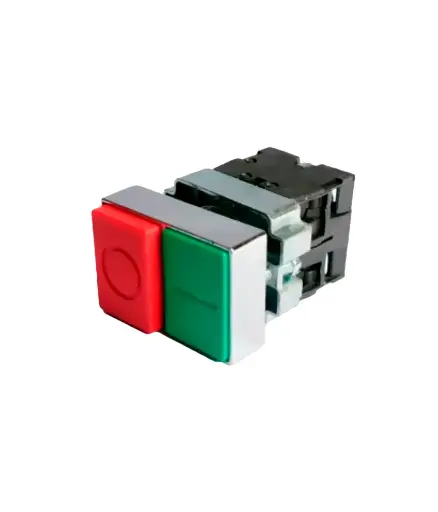 [FIAI.PULSA.0002] Pulsador 22mm metalico Doble sin luz CAMSCO (DB-8425)