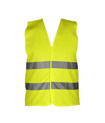 [FIS.CHA.0020] chaleco tela reflectivo VERDE (L) TOLSEN 45092