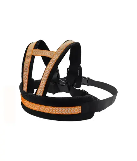 [FIS.CIN.0013] Cinturon protector S LUMPRO negro/naranja