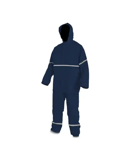 [FIS.ENCA.0007] Encauchado 1pz TALLA L JEM Azul c/reflectivo