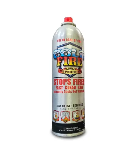 [FIS.EXT.0014] Extintor 16onz SPRAY apagado rapido COLD FIRE