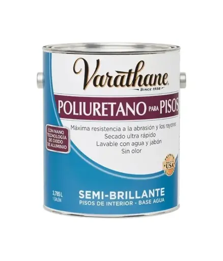 [FPIN.BAR.0005] Barniz polyurethane  p/pisos de madera GL VARATHANE