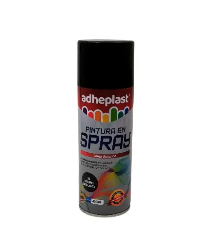 [FPIN.SPR.0033] Pintura Spray Negro brillante abro ECONOMICO