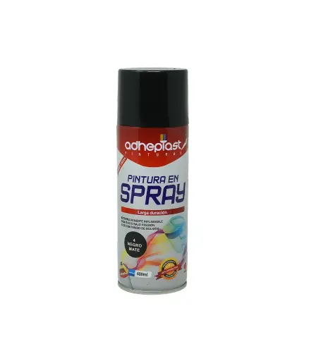 [FPIN.SPR.0038] Pintura Spray Negro Mate ADHEPLAST