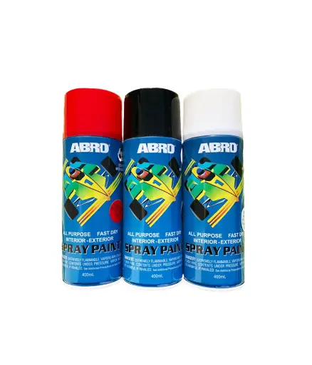 [FPIN.SPR.0066] Pintura spray 400ml ABRO (VARIOS COLORES) - PROMOCION