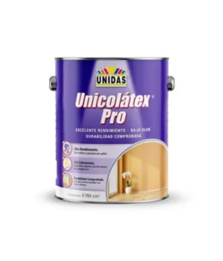 [FPIN.UNI.0002] Pintura Unilatex Amarillo Reflejo #281 GL Unidas