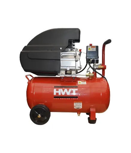 [MEE.COM.0009] Compresor de aire c/banda (tanq. 50Lts) 2HP 120V HWT