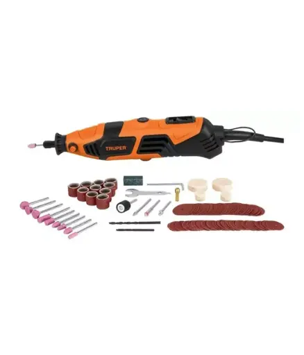[MEE.REC.0002] Rectificadora 150w 36000RPM TRUPER c/accesorios MOTO-A2