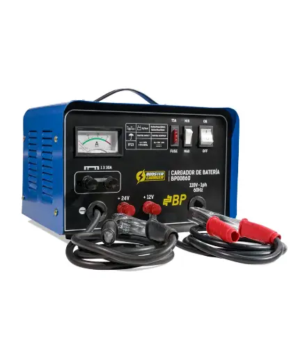 [MEH.CAR.0003] Cargador de bateria p/carro 30 AMPS 12Va 24V BP 110v CBBP-30