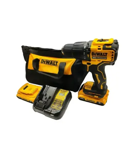 [MEH.TAL.0011] Taladro 1/2 DEWALT Inalamb. Percut. 20V 1650rpm + Accesorios (DW/DCD709D2-B4)