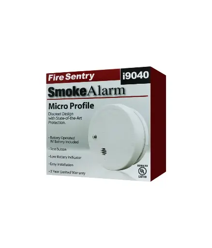 [MNA.ALA.0002] ALARMA DE HUMO 110V (SMOKE ALARM) FIRE SENTRY/BRK s/bateria