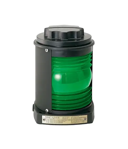 [MNA.LUZ.0011] Luz de navegacion 360 VERDE p/barco 6" PERKO 523438