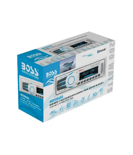 [MNA.RAD.0004] RADIO MARINO AM/FM/MP3/Bluetooth 200watt BOSS MR1308UAB/MR1306UA