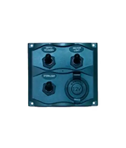[MNA.SWI.0014] Switch PORTAFUSIBLE de 5 Servicios 5V c/cargador MARPAC