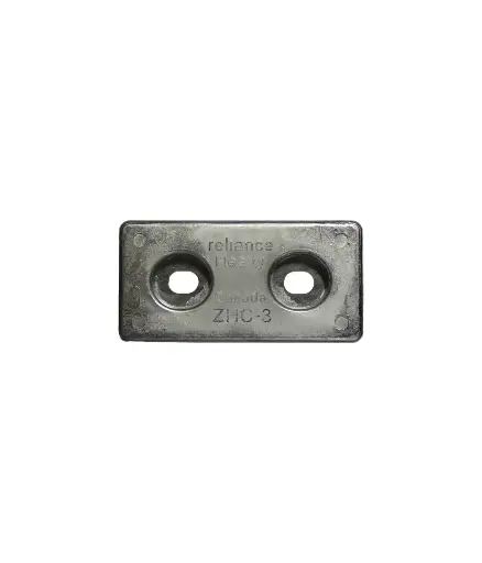 [MNA.ZINC.0032] Zinc electrolitico rectang. 6 1/4*2 3/4*3/4 (2 hueco) 70-ZHC3 338245