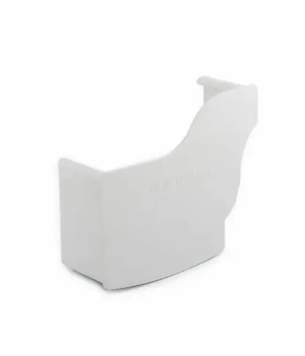 [PFD.CAN.0013] Canal Tapa izquierda interna PVC p/canal agua lluvia (unidad)
