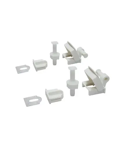 [PFG.ASI.0015] Bisagra para asiento de inodoro Blanco American Home (par)