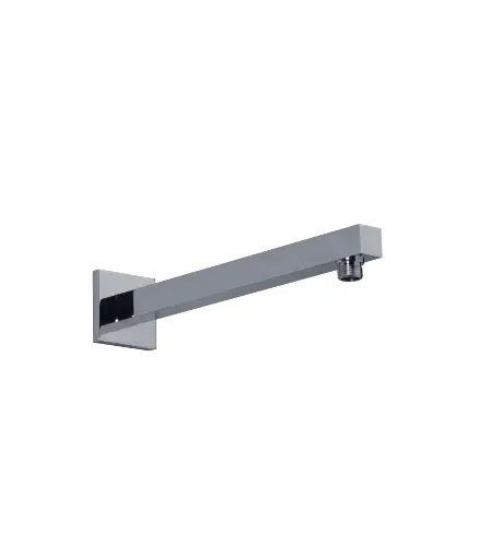[PFG.DUC.0010] Ducha Cromada 8" c/brazo 40cm cuadrada ECONOMICA