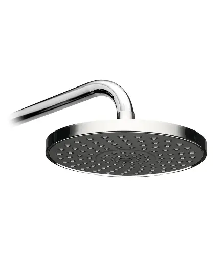 [PFG.DUC.0011] Ducha Cromada 8" c/brazo 40cm redonda ECONOMICA