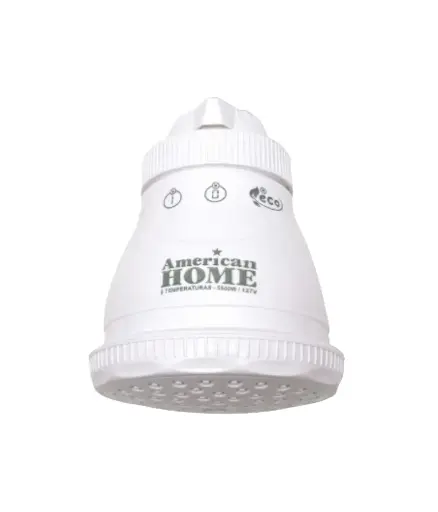 [PFG.DUC.0024] Ducha Electrica 1/2 blanca c/mang-resiste-brazo American Home