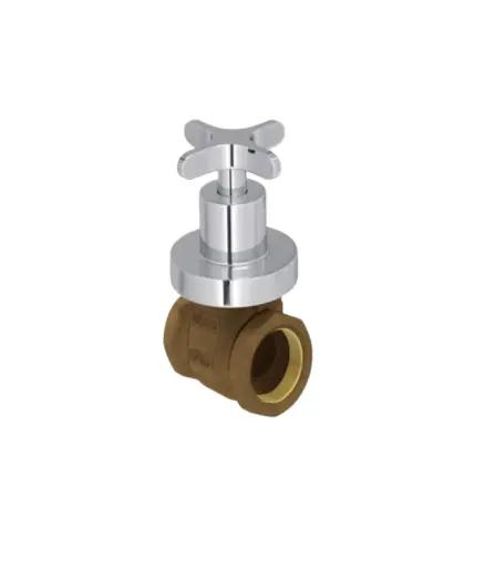 [PFG.VAL.0086] Valvula de ducha 1/2" cruz c/campana DECA DN15