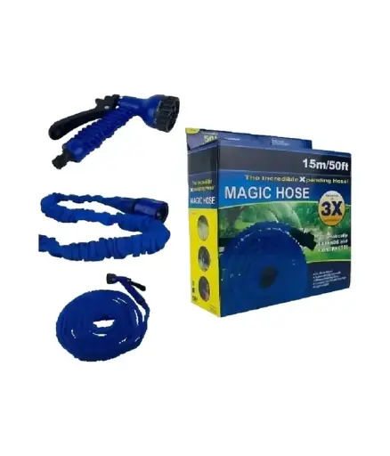[PFM.JAR.0003] Manguera p/jardin 1/2" Expandible 15mts (rollo) MAGIC HOSE