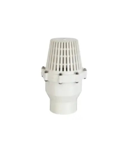 [PFV.CHE.0069] valvula cheque canastilla/ Roscable pvc 3" JEM
