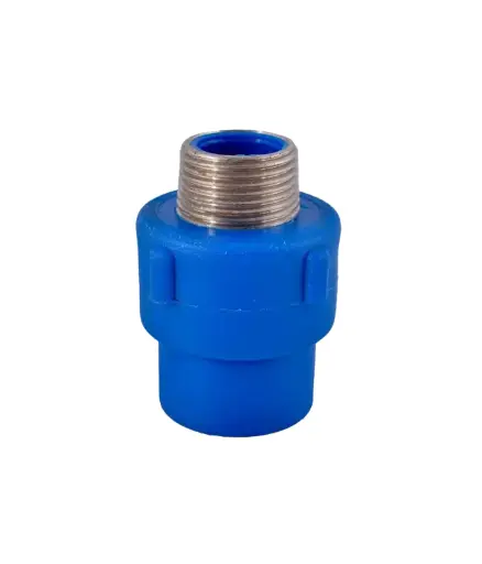 [TAAC.ADAPTT.0008] Termofusion Adaptador 32mm x 1" c/ins metalico Macho