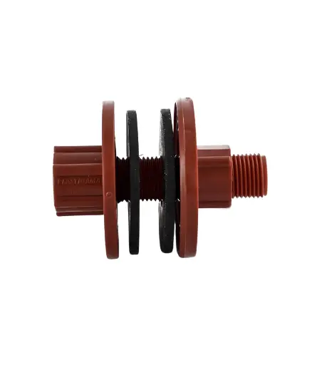 [TAAC.CON.0010] Conector p/tanque PP/H3 3/4"