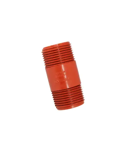 [TAAC.NEP.0052] Neplo roscable PP/H3 1" x 8cm