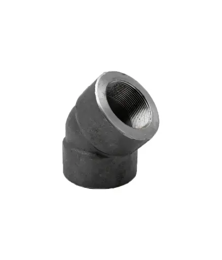 [TAAN.CODR.0018] Codo Hierro Negro 1/2*45º rosc. (300 LB)