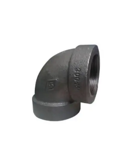 [TAAN.CODR.0019] Codo Hierro Negro 1/2*90º rosc. (300 LB)