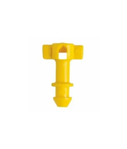 [TARI.NEB.0004] Base amarlla para adaptador de micro aspersor 13L/H