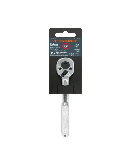 [FHM.RAC.0004] Rachet mando 1/4" TRUPER