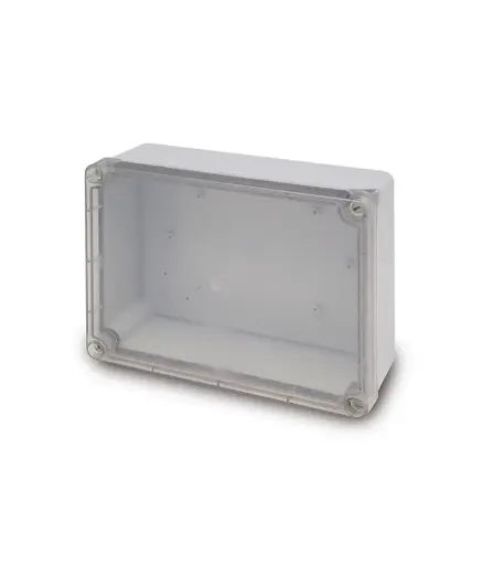 [EI.CAJ.0035] Caja tablero gris plastico H-B 70 x 50 x 24.5 C/PLAFON metal FAMATEL 
